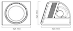 Edge EDB12A-E0 12" 900 Watt Active Bass Enclosure.