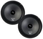 Edge EDBPRO8-E0 EDGE DB Series 8 inch 350 watts 98dB Pro Audio Midrange Speakers - Pair