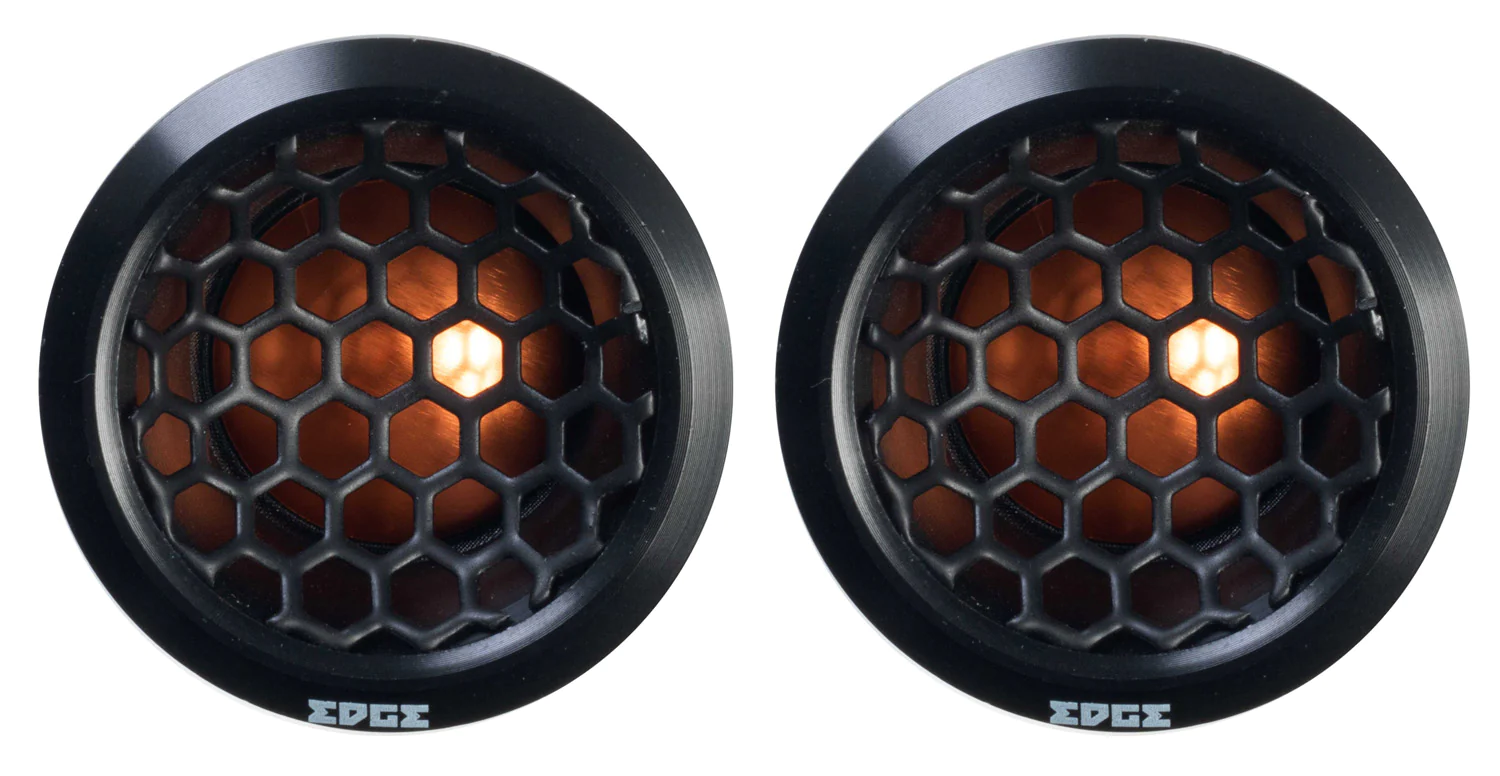 Edge EDS1SPLTN-E1 Street Series  1.9" Silk Dome Car SPL Tweeter 240W Total Power - PAIR