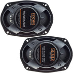EDGE EDST219-E6 - 6"X9" 200 Watt  2-way Coaxial Parcel shelf Car Speakers