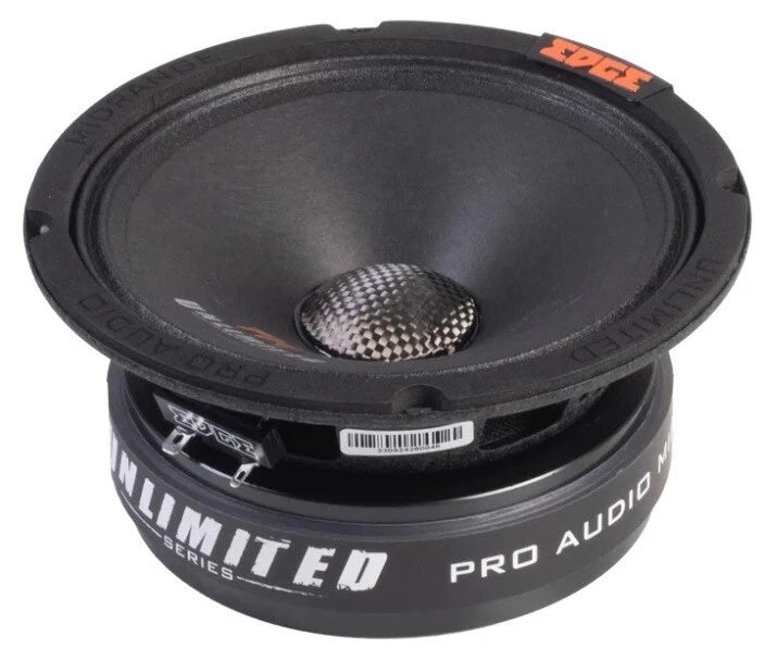 Edge EDUPRO6-E3 DB Series 6 inch 400 watts 99dB Pro Audio Midrange Speakers - Pair