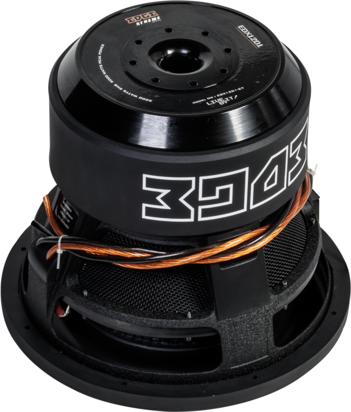 EDGE EDX12D1-E7 - 12” 30cm 3000W RMS Competition Bass Subwoofer Driver
