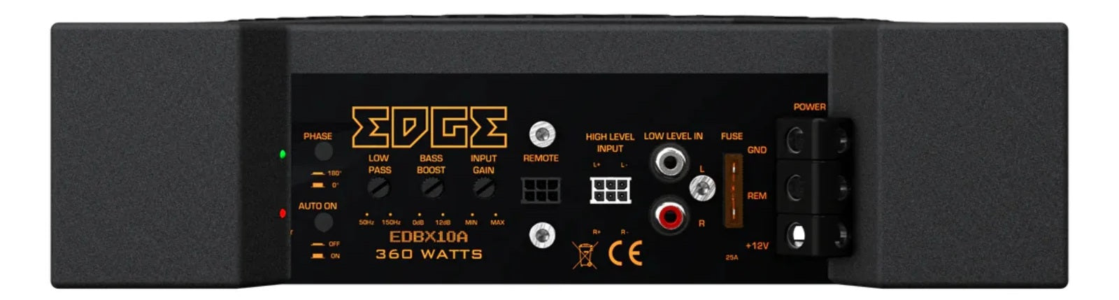 Edge EDBX10A-E0 DBX Series Shallow Active Bass Enclosure 180w RMS