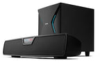 Edifier G7000 Bluetooth Gaming Soundbar with Wireless Subwoofer and RGB Lighting Black