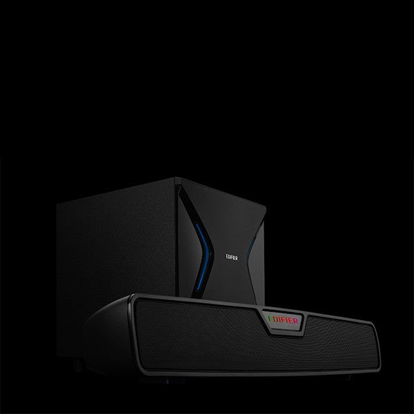 Edifier G7000 Bluetooth Gaming Soundbar with Wireless Subwoofer and RGB Lighting Black