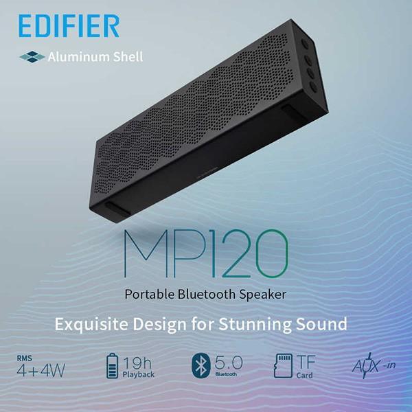 EDIFIER  Bluetooth 5.0 Portable Speaker with Card Reader & AUX Input