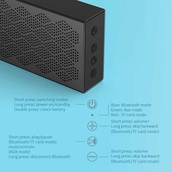 EDIFIER  Bluetooth 5.0 Portable Speaker with Card Reader & AUX Input