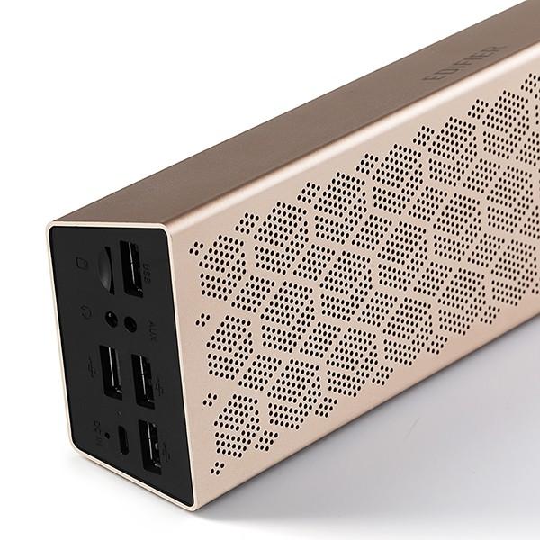 EDIFIER MP380 Multi-functional 20W Bluetooth Portable Speaker - Gold