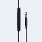 EDIFIER P205 Heavy Bass Wired Earbuds with Remote and Mic - Black