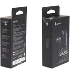 EDIFIER P205 Heavy Bass Wired Earbuds with Remote and Mic - Black
