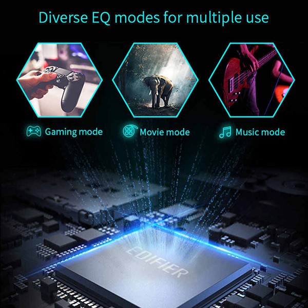 Edifier G2000 HECATE Gaming Bluetooth Speaker with RGB Lights Red