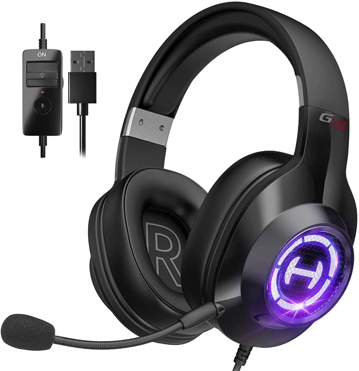 EDIFIER G2 II 7.1 Surround Sound USB Gaming Headset - Black
