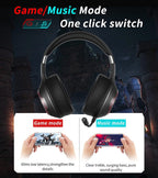 EDIFIER HECATE G33BT Bluetooth 5.0 Low-latency Gaming Headset - Black