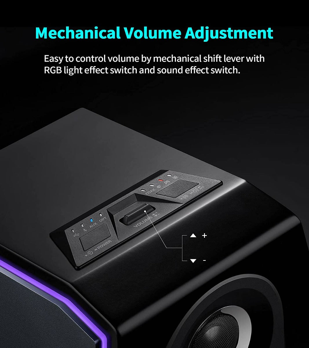 EDIFIER G5000 Hi-Res Audio Gaming Speakers with Bluetooth V5.0 & RGB Lighting