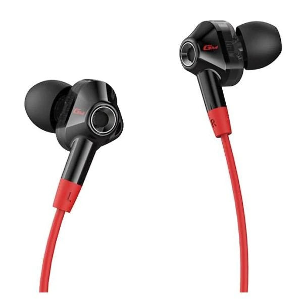 EDIFIER GM2se Quad Driver Gaming Earphones - Black/Red