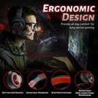 EDIFIER HECATE G4SE Wired Gaming Headset with Vibration Driver - Black