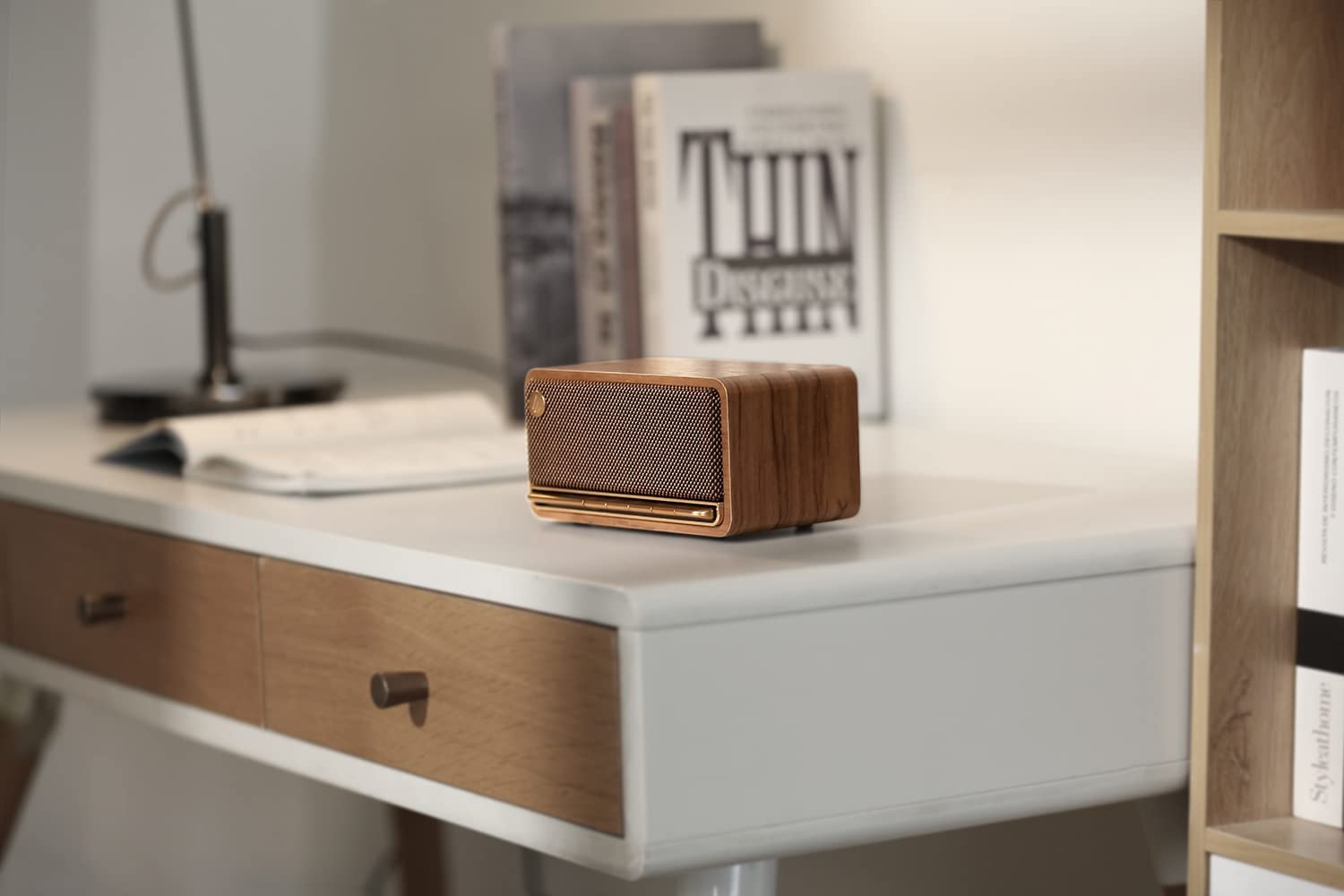 EDIFIER MP230 Classic Design Portable Bluetooth Speaker - Brown