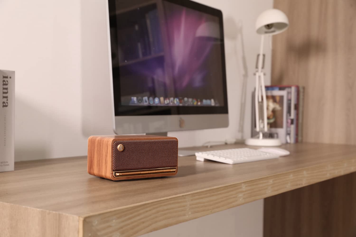 EDIFIER MP230 Classic Design Portable Bluetooth Speaker - Brown