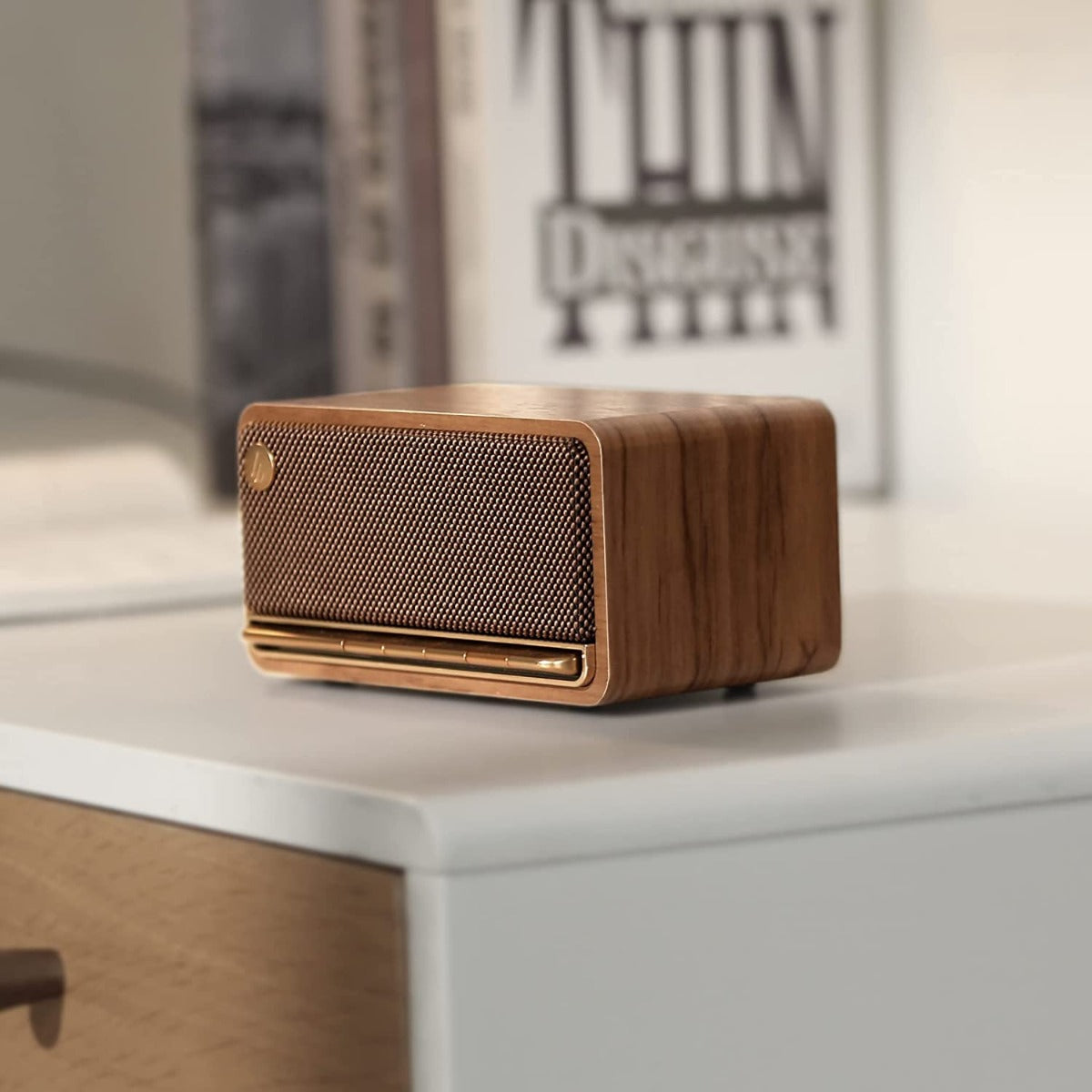 EDIFIER MP230 Classic Design Portable Bluetooth Speaker - Brown