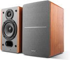 EDIFIER P12 Passive Bookshelf Speakers with Built-in Wall-Mount Bracket 