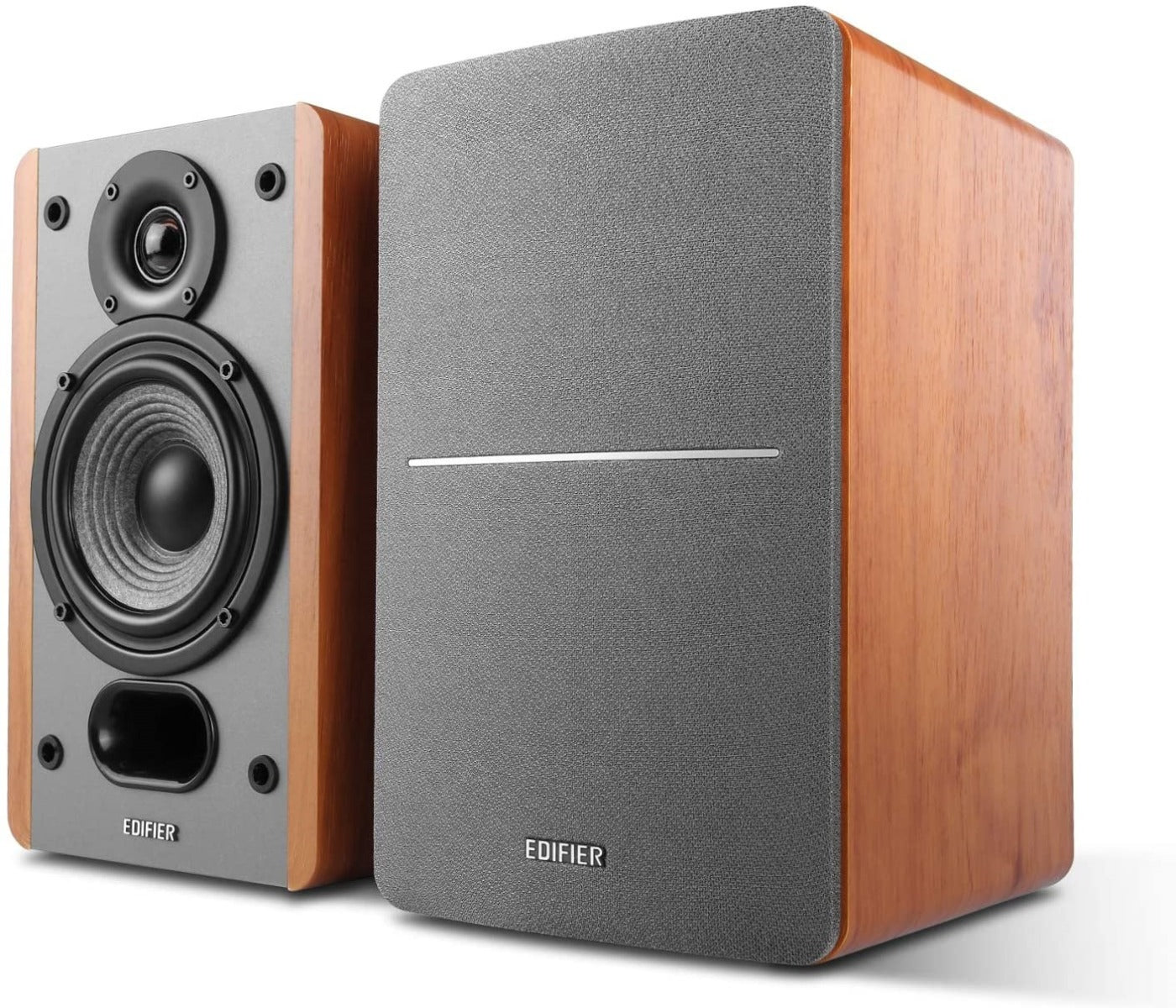 EDIFIER P12 Passive Bookshelf Speakers with Built-in Wall-Mount Bracket 