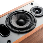 EDIFIER P12 Passive Bookshelf Speakers with Built-in Wall-Mount Bracket 