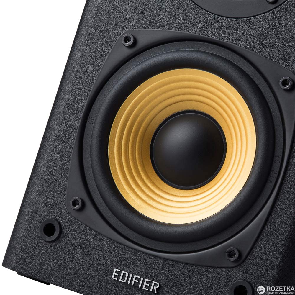 EDIFIER R1000T4 Ultra-stylish Active Bookshelf Speakers - Black