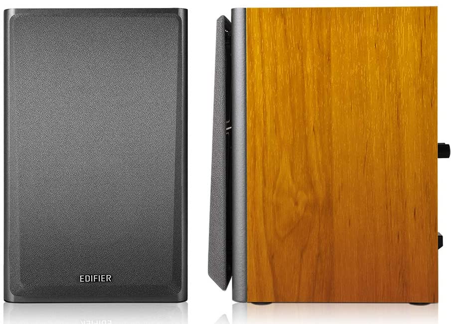 EDIFIER R1000T4 Ultra-stylish Active Bookshelf Speakers - Wood