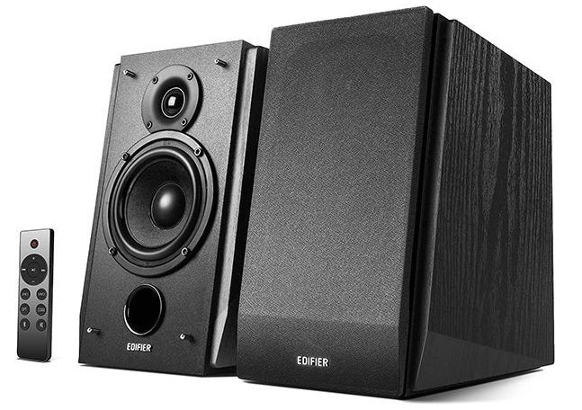 EDIFIER R1855DB Active Bluetooth Speakers with Subwoofer Output - Matt Black