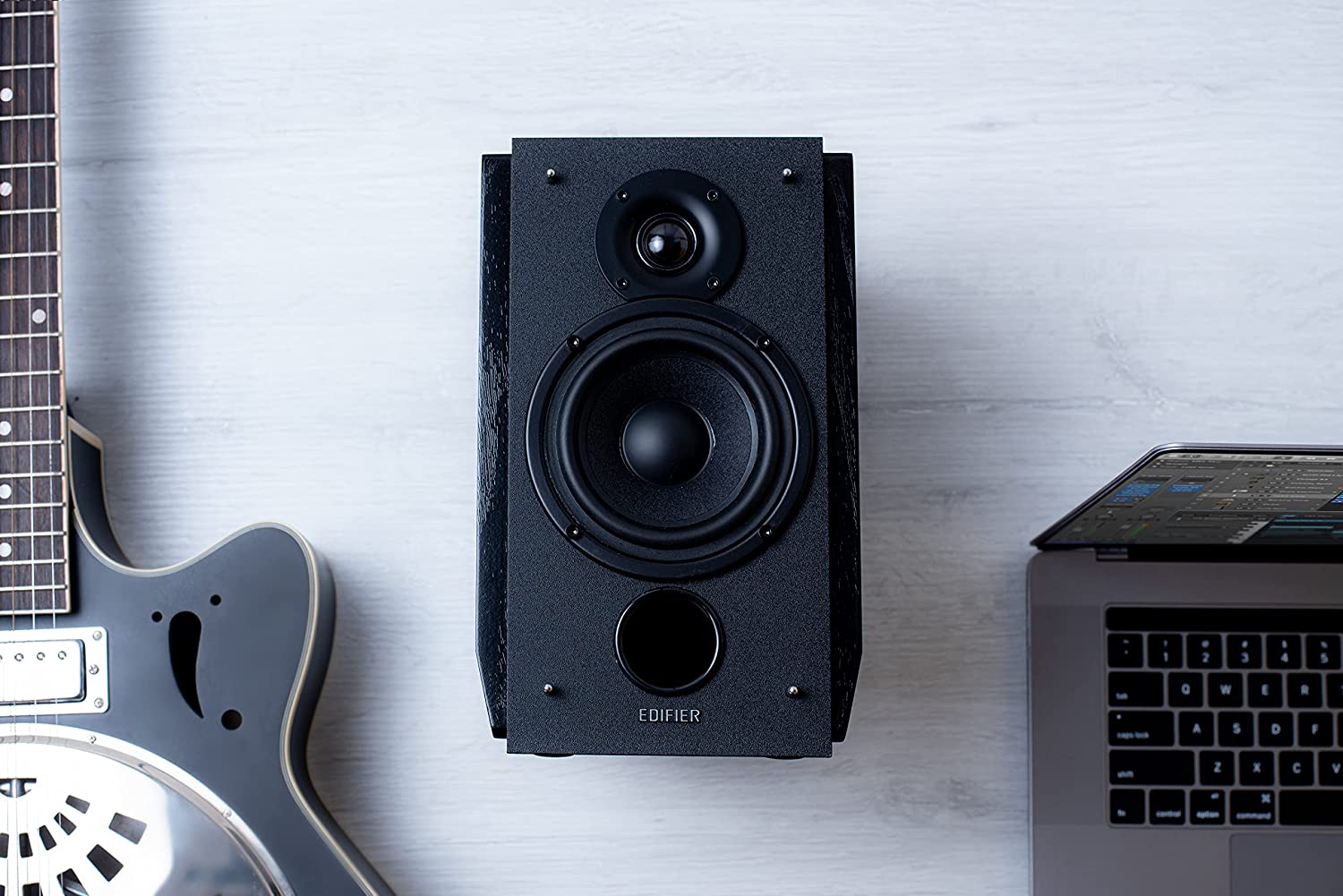EDIFIER R1855DB Active Bluetooth Speakers with Subwoofer Output - Matt Black