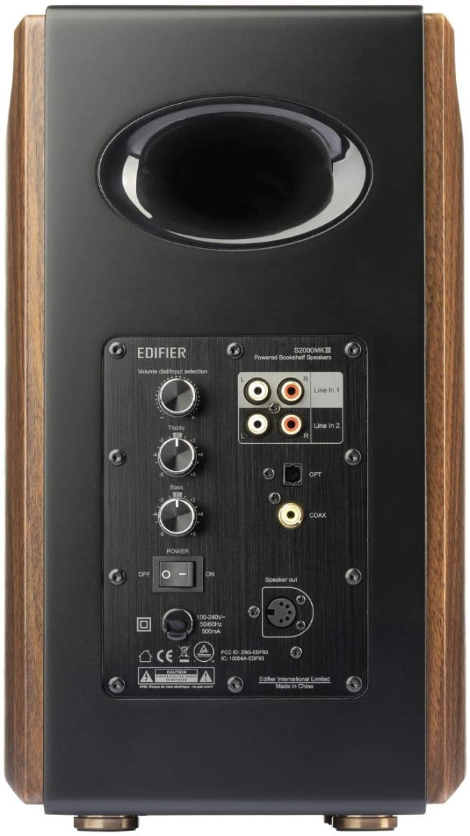 EDIFIER S2000 MKIII Active Monitor Speakers with Bluetooth 5.0 aptX Decoder