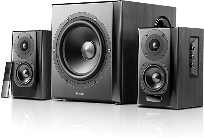 Edifier S351DB Bookshelf Speaker and Subwoofer 2.1 Speaker System aptX Bluetooth