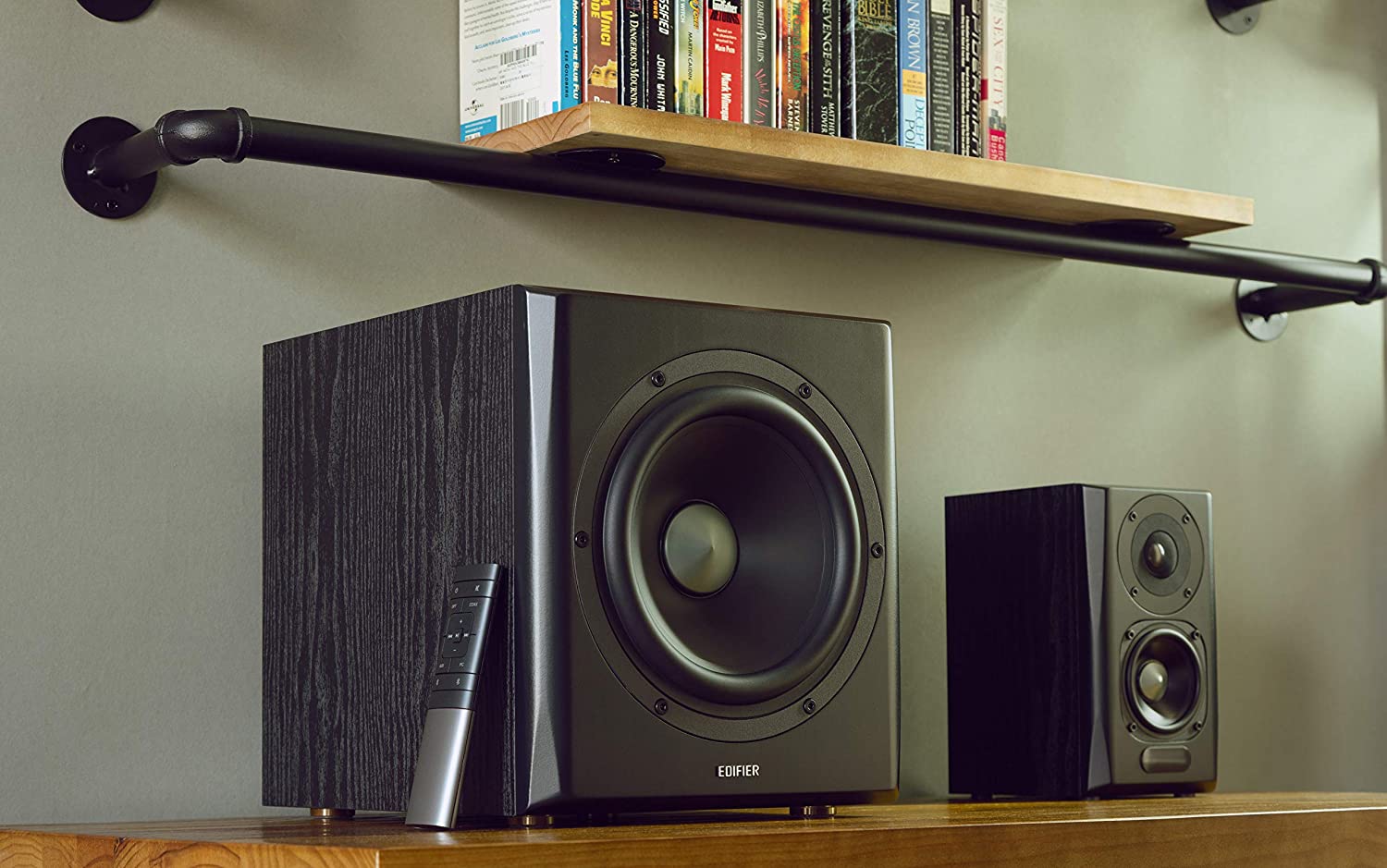 Edifier S351DB Bookshelf Speaker and Subwoofer 2.1 Speaker System aptX Bluetooth