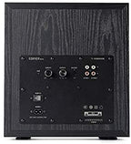 Edifier T5 Powered Subwoofer - 70w RMS Active Woofer with 8 inch Driver and Low Pass Filter Black