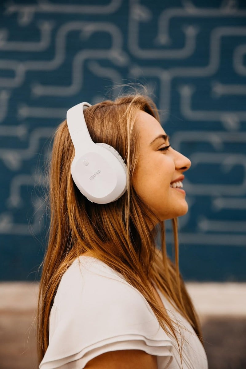 EDIFIER W800BT Plus Wireless Bluetooth 4.0 35 Hours Playback Headphones - White