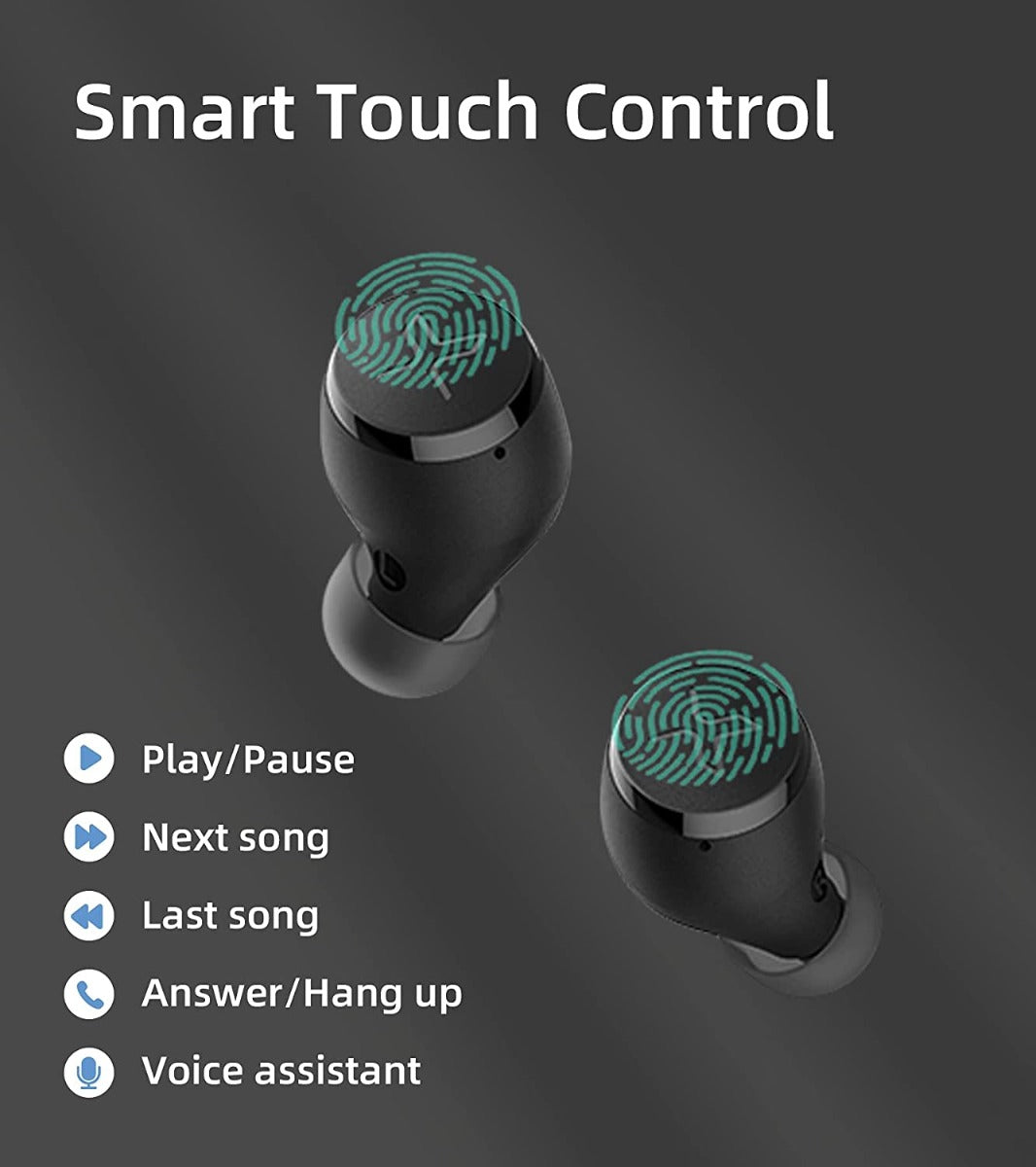 Edifier X3 Mini Wireless Earbuds Qualcomm® aptX™ -CVC 8.0 Noise Cancelling Earphones - Black