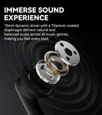EDIFIER X5 Pro True Wireless Earbuds with Active Noise Cancellation - Black