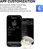 EDIFIER X5 Pro True Wireless Earbuds with Active Noise Cancellation - Black
