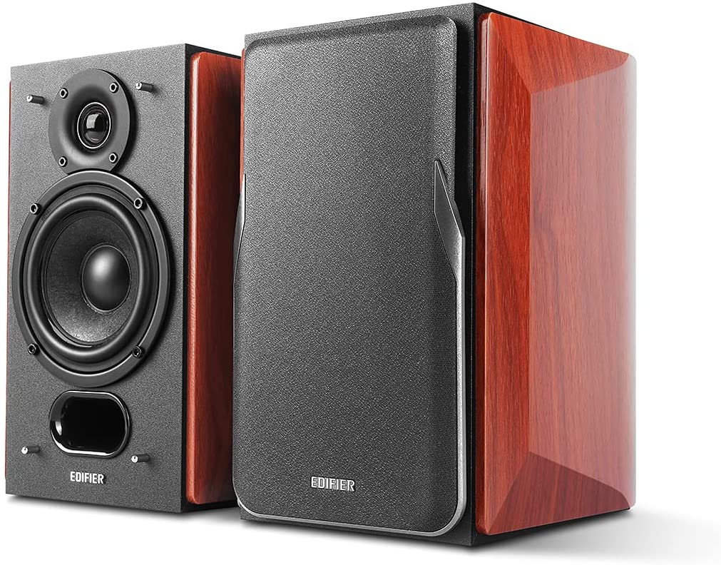 EDIFIER P17 Bookshelf Speakers with High Frequency Response - Wood