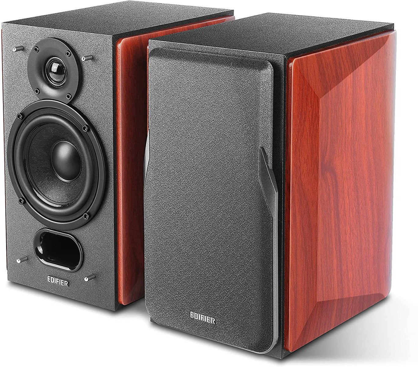 EDIFIER P17 Bookshelf Speakers with High Frequency Response - Wood