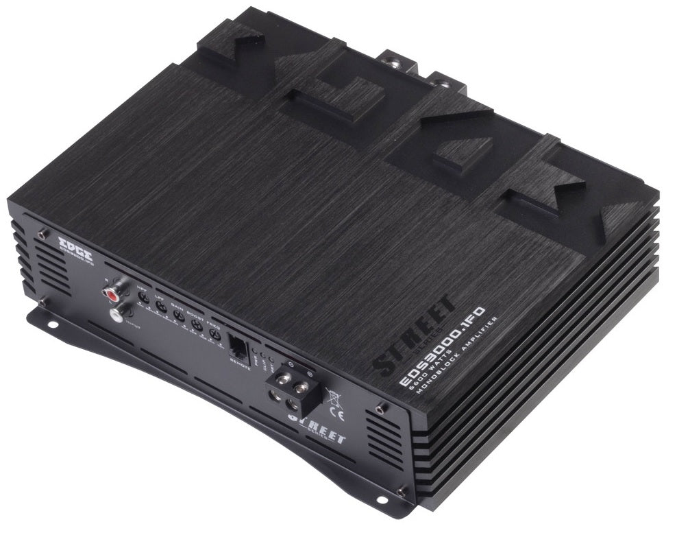 EDGE EDS3000.1FD-E3 Street Series 6600W Max Monoblock Amplifier