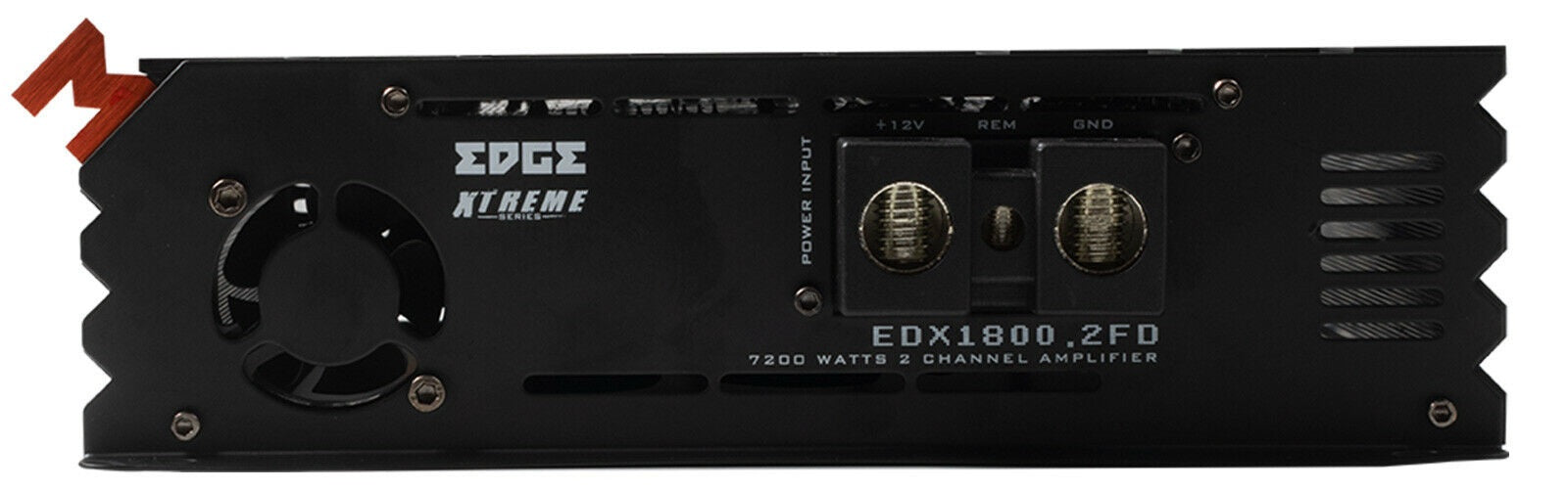 EDGE EDX1800.2FD-E0 Xtreme Series 7200W Max 2 Channel Amplifier