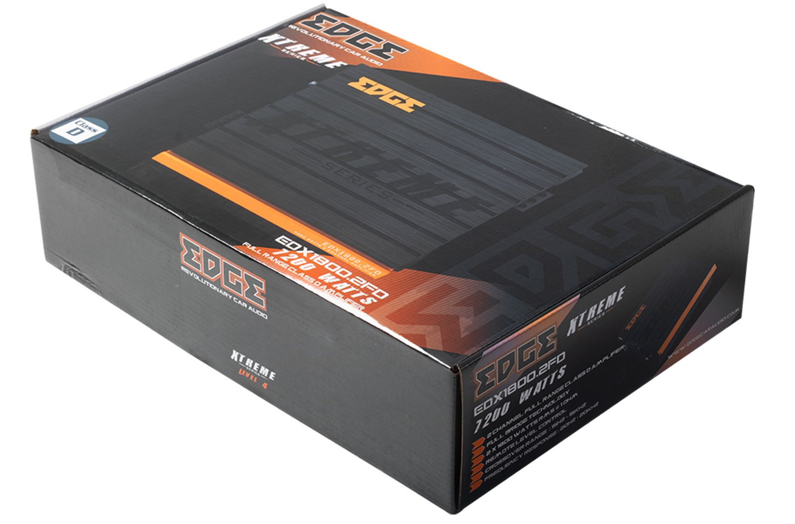 EDGE EDX1800.2FD-E0 Xtreme Series 7200W Max 2 Channel Amplifier