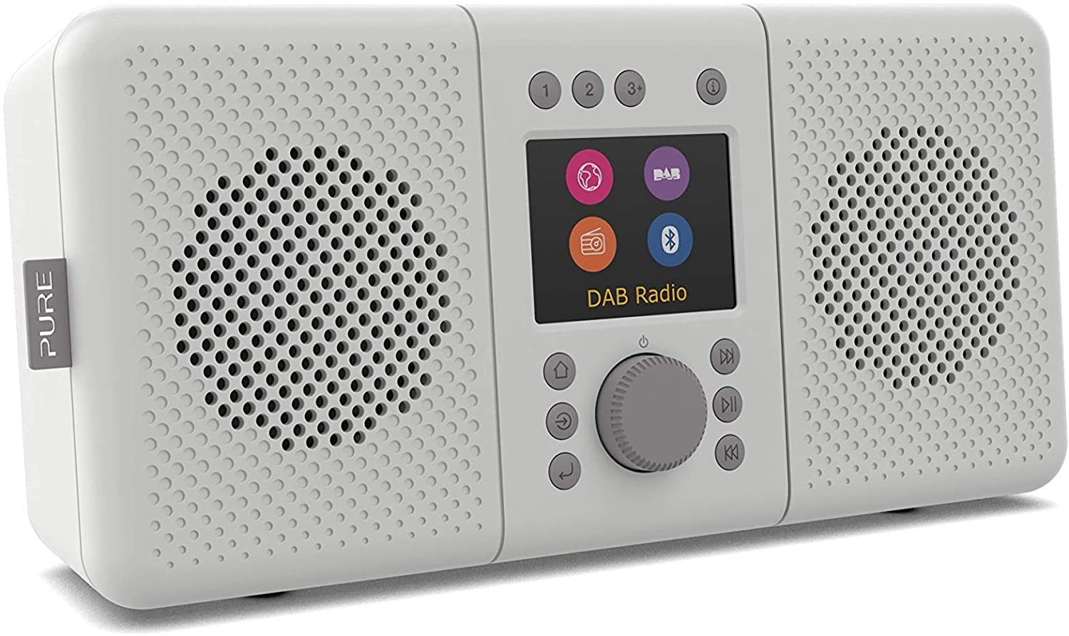 PURE Elan Connect+ DAB+/FM, Internet & Bluetooth - Stone Grey