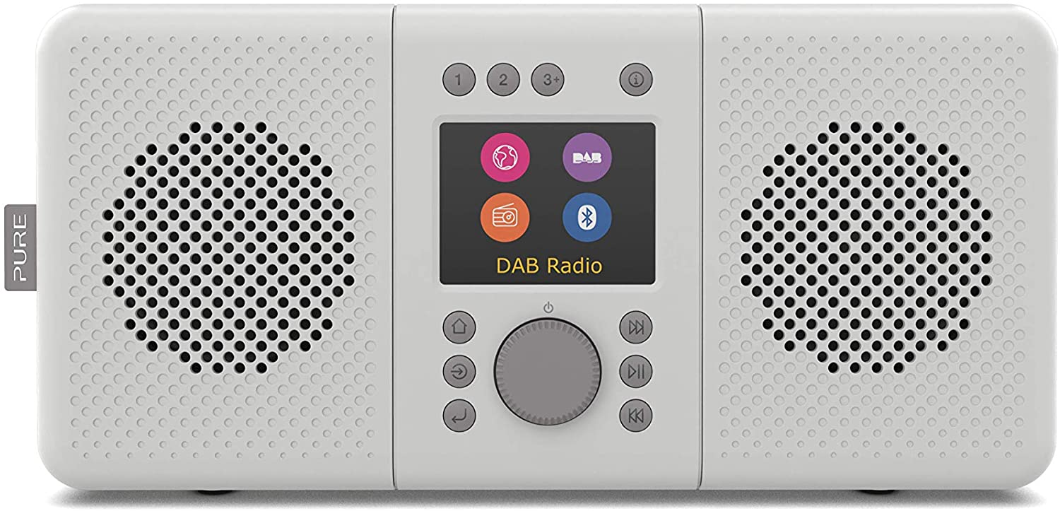PURE Elan Connect+ DAB+/FM, Internet & Bluetooth - Stone Grey
