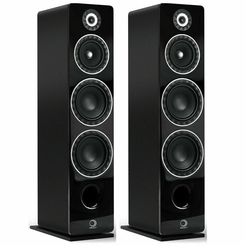 Elipson Prestige Facet 24F Floorstanding Speakers Black