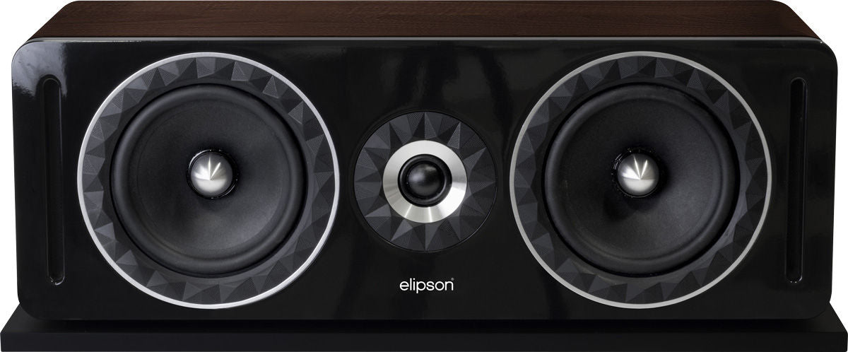 Elipson Prestige Facet 14C  Centre Speaker Walnut/Black