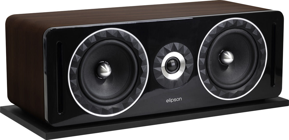 Elipson Prestige Facet 14C  Centre Speaker Walnut/Black
