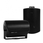 Elipson Rain 6 Weatherproof Outdoor Speakers in Black Pair