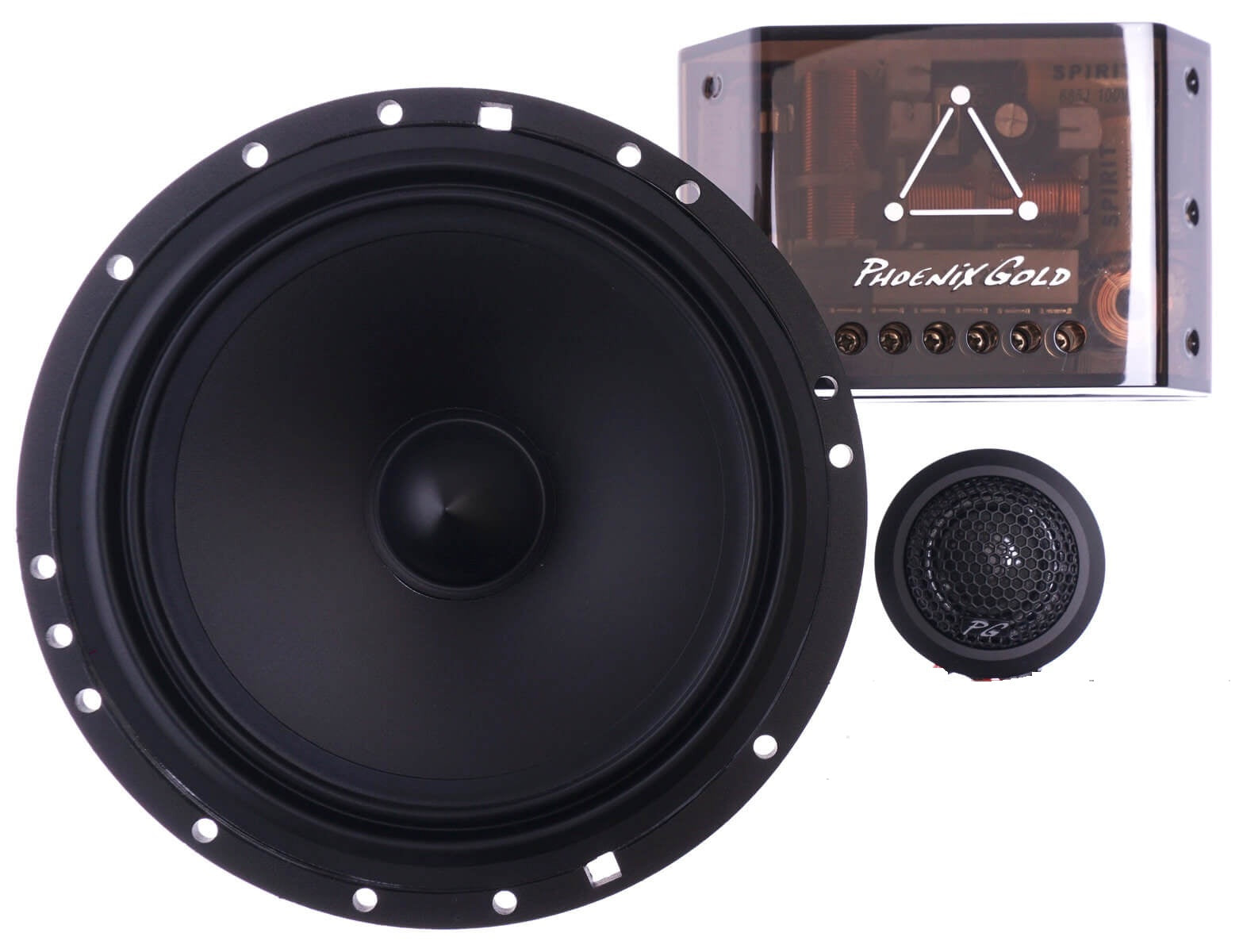 Phoenix Gold Ti265CS 6.5″ 17cm 2 Way Component Speaker System 250w